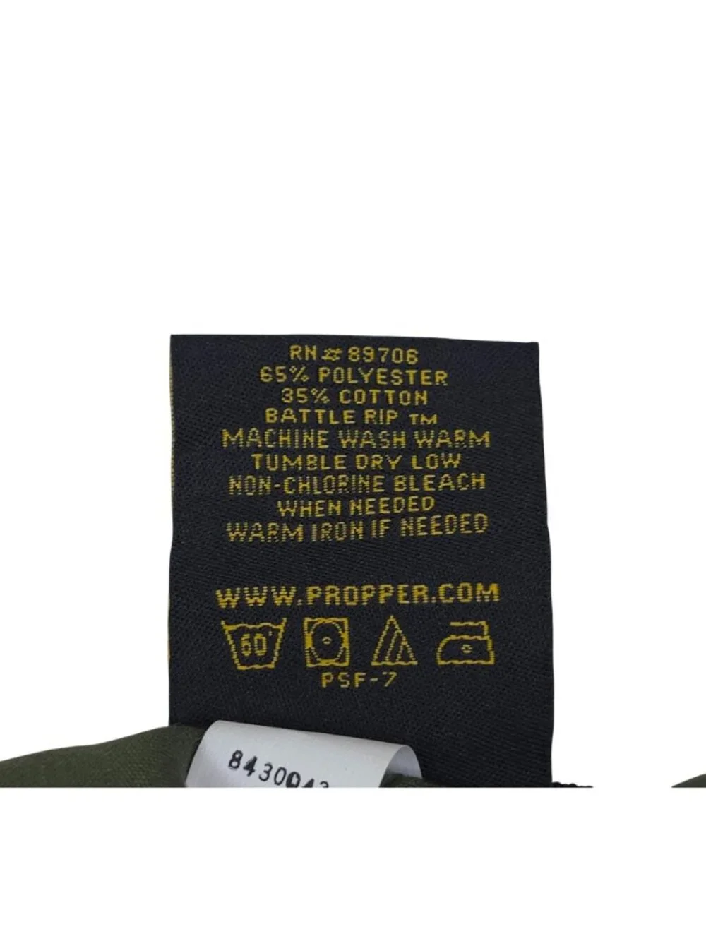 Propper Mens Olive Tactical Cargo Pants 50 x 30.5 Inseam Ripstop Fabric Durable